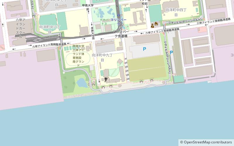 Kobe International University location map