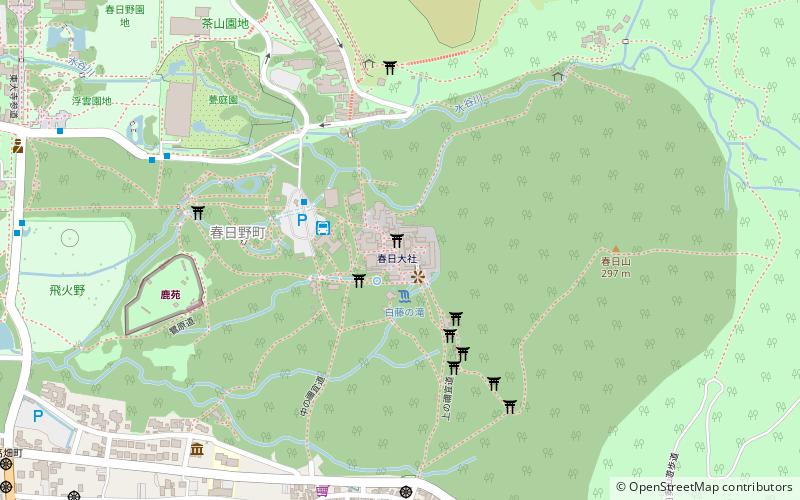 Manyo Botanical Garden location map