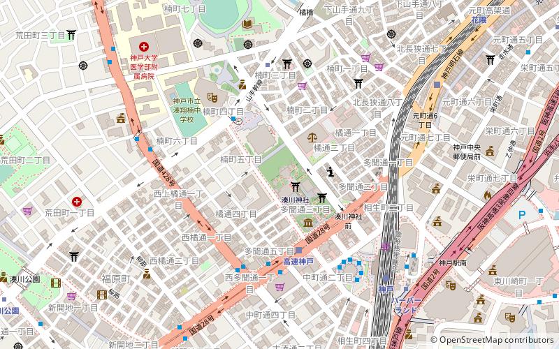Minatogawa-Schrein location map