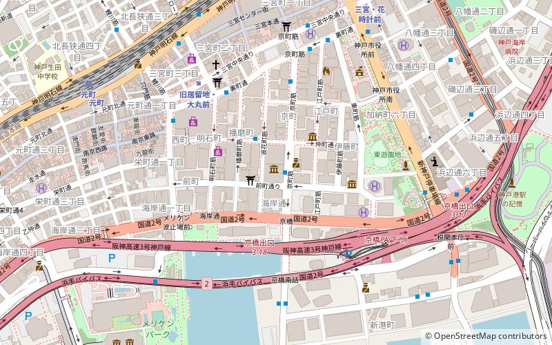 Stadtmuseum Kōbe location map