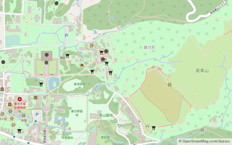 Tamukeyama Hachiman Shrine location map