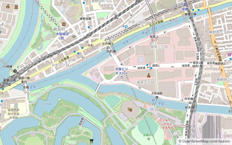 Osaka Business Park location map