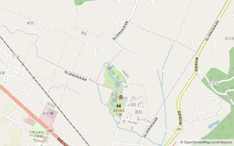 Takamatsu Castle location map