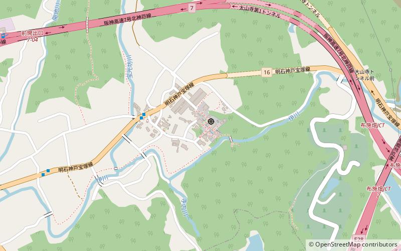 Taisan-ji location map