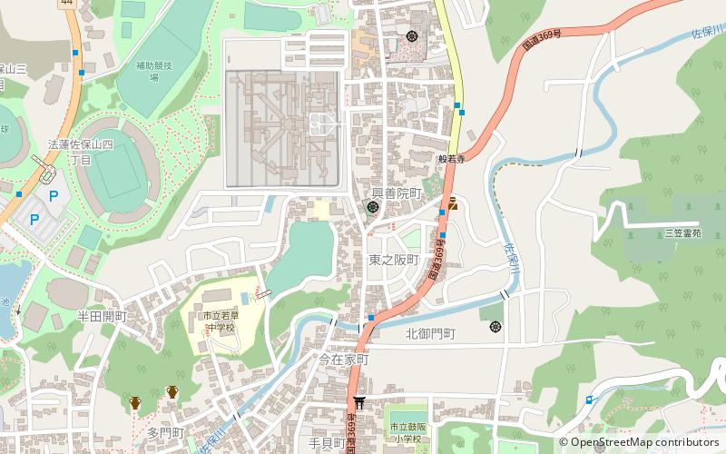 Kitayama-Jūhachikento location map