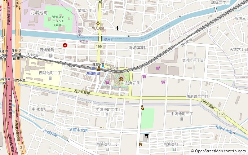 hong chi xin tian hui suo osaka location map