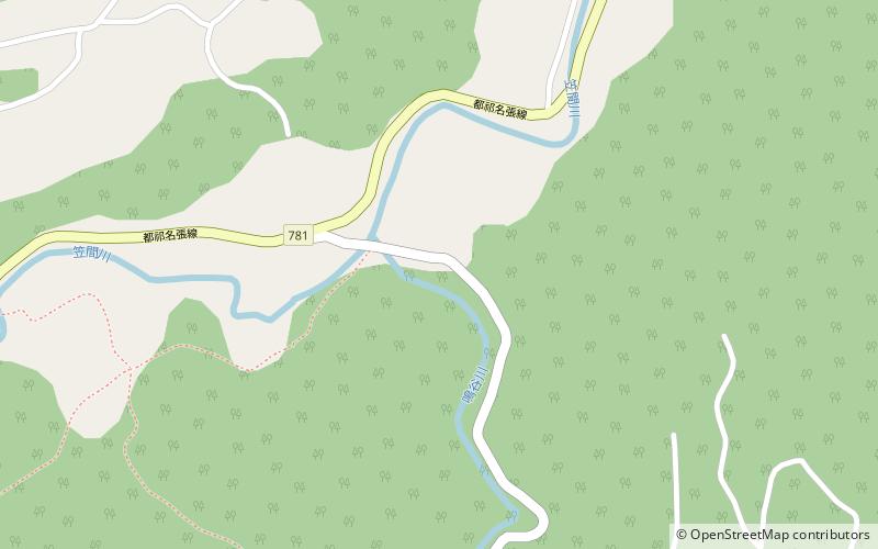 Parc quasi national de Yamato-Aogaki location map