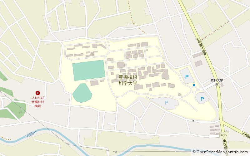 Université technique de Toyohashi location map