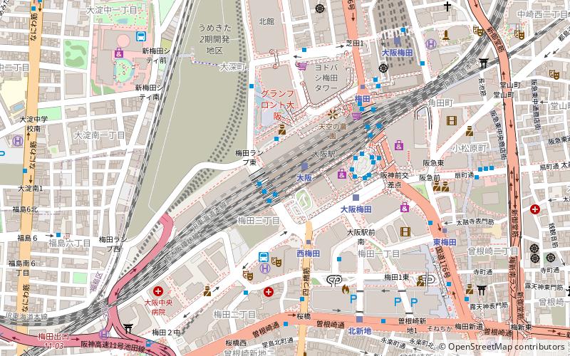 eki marche osaka location map