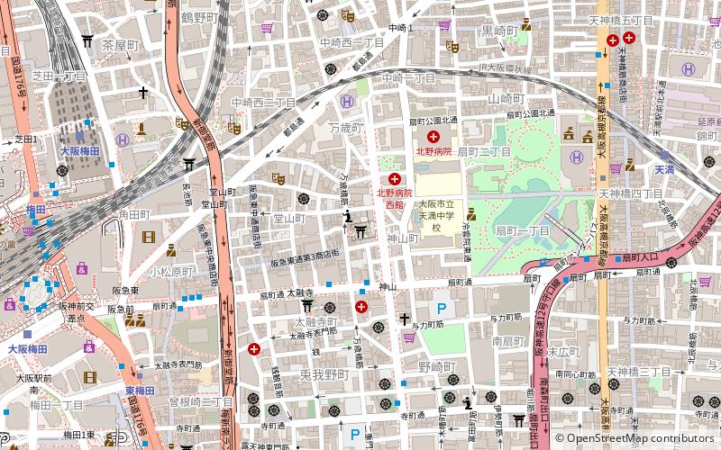 Tsunashiki Tenjin Shrine location map