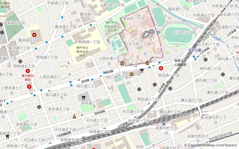 heng wei zhong ze xian dai mei shu guan kobe location map