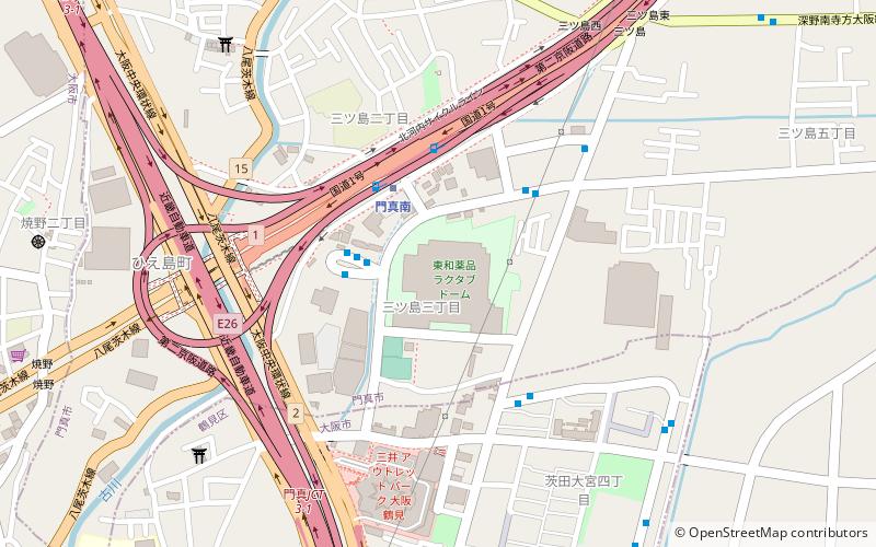 Namihaya Dome location map