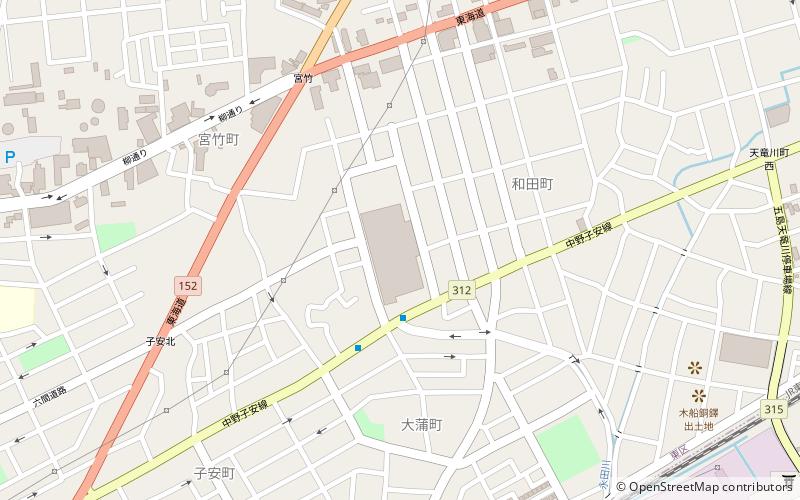 Hamamatsu Arena location map