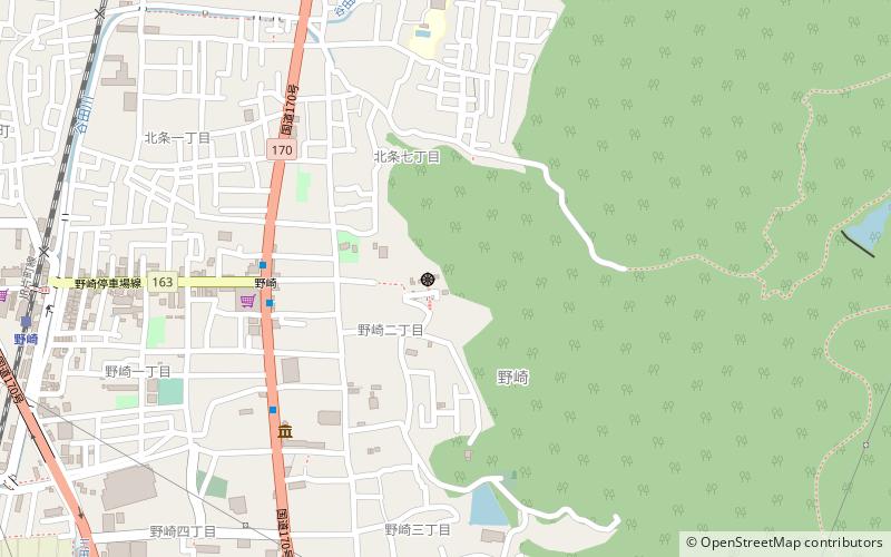 Jigen-ji location map