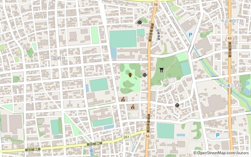 Tōtōmi Kokubun-ji location map