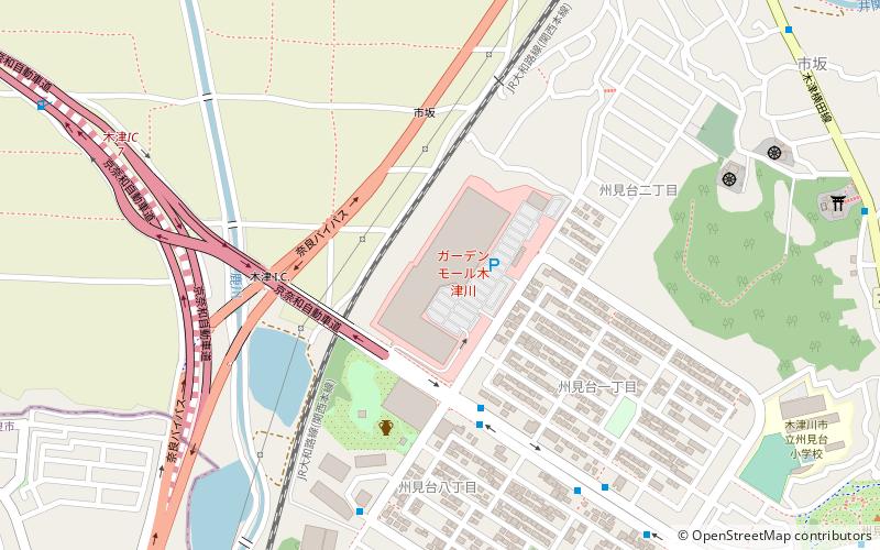 Garden Mall Kizugawa location map