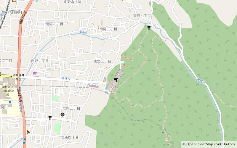 Shijōnawate-jinja location map