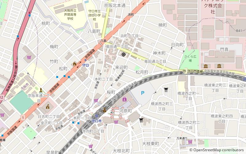 Moriguchi location map
