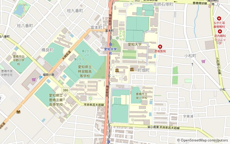 Da xue ji nian guan location map