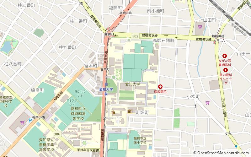 Aichi University location map