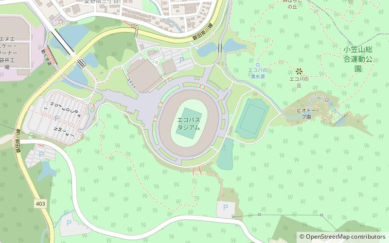 Stade Ecopa de Shizuoka location map