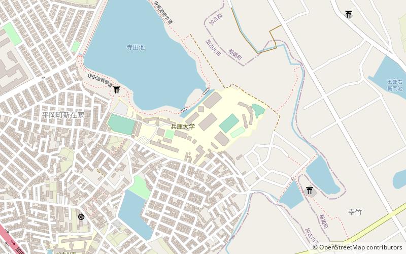 Hyogo University location map