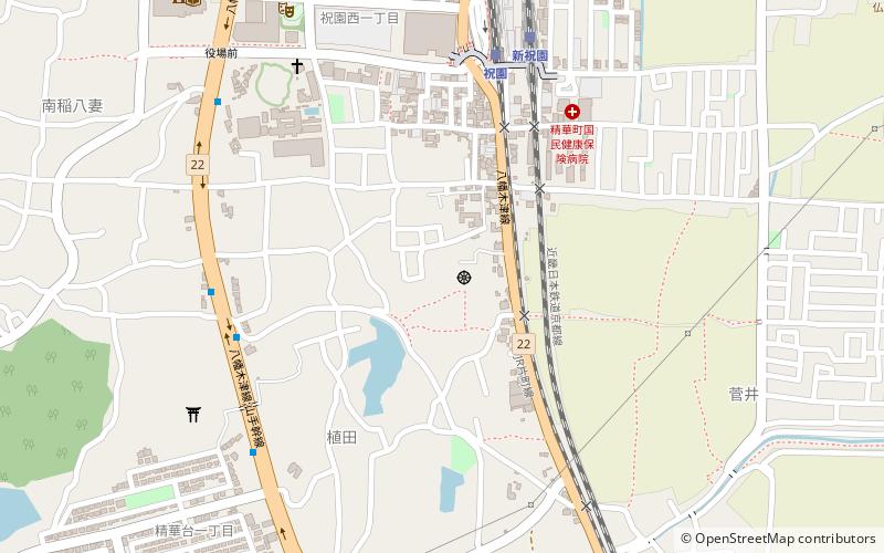 Raiko-ji Temple location map