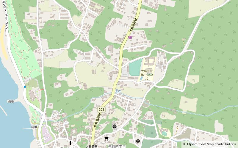 Sous-préfecture d'Ōshima location map