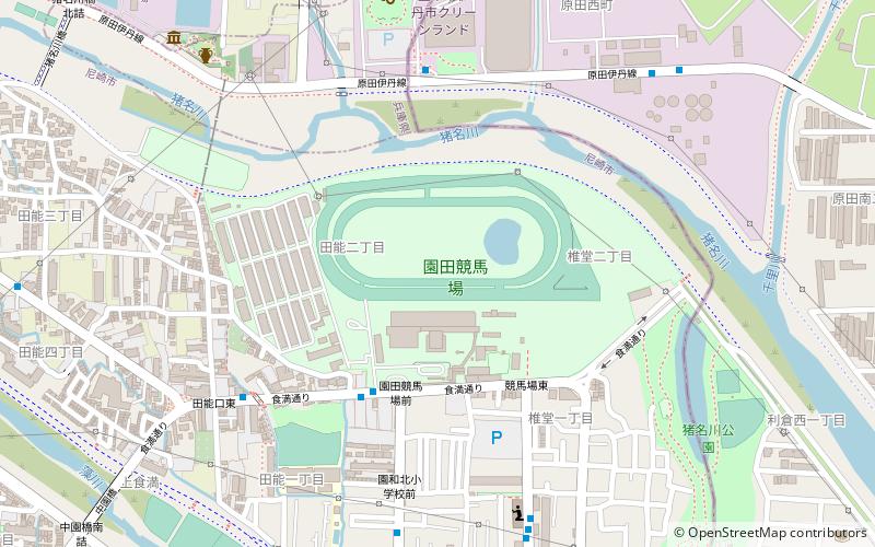Sonoda Racecourse location map