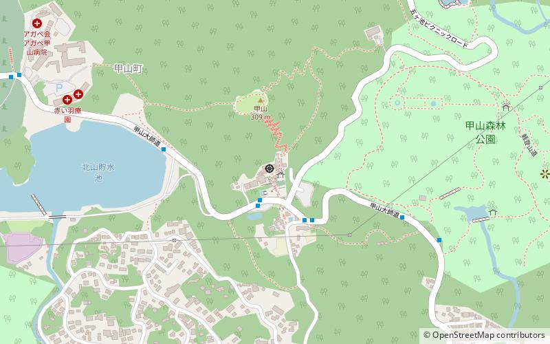 Kannō-ji location map