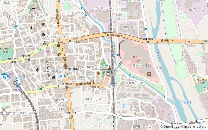Itami Castle location map