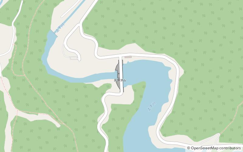 Haizuka Dam location map