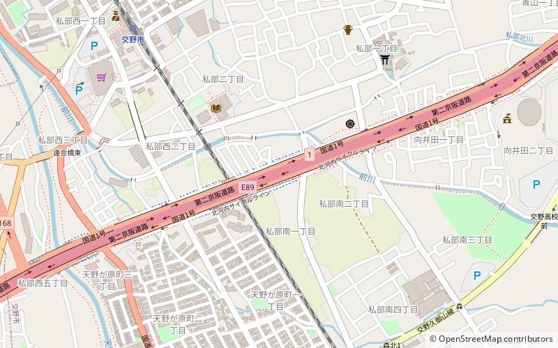 Katano location map