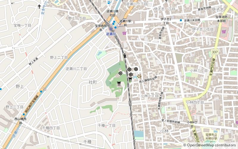 Heirin-ji location map