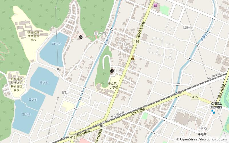 Hōrin-ji location map