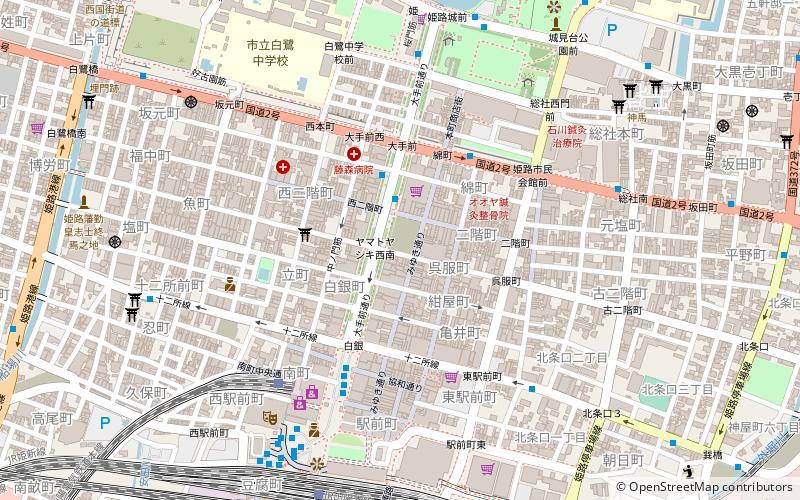 miyuki street himeji location map