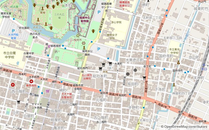da zhong che bei haino xie ge bei himeji location map