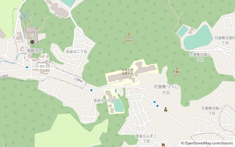 Takarazuka University location map