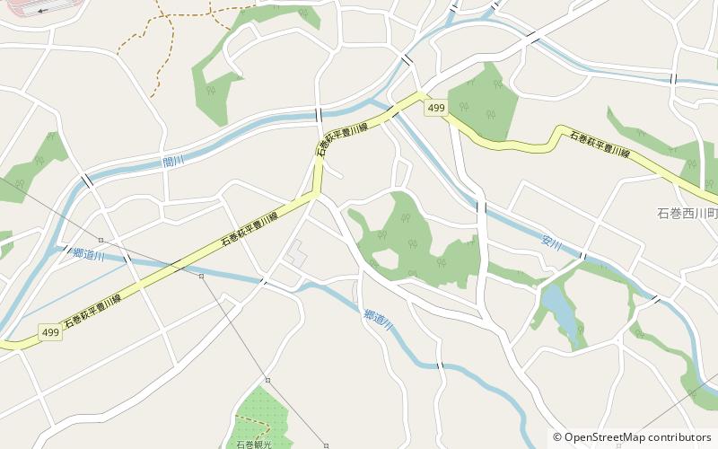 Nishikawa Castle location map