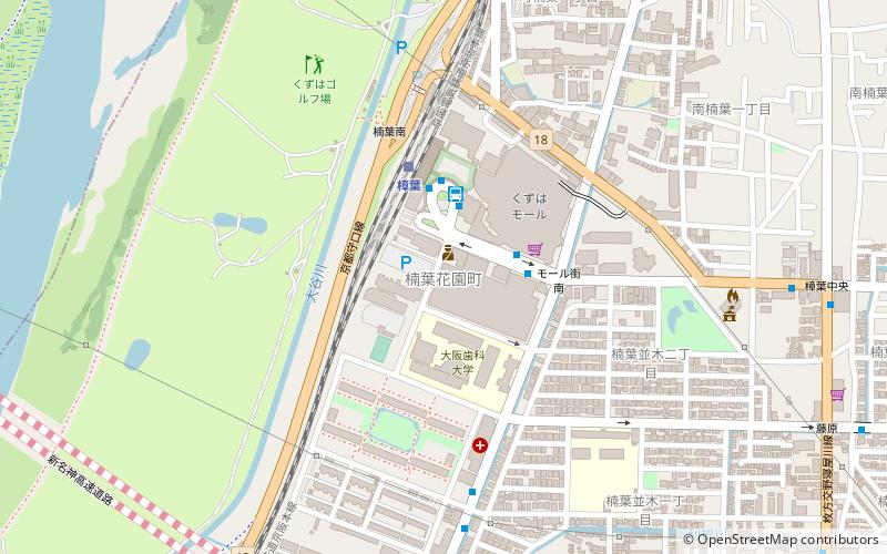 kuzuha takatsuki location map