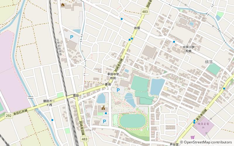 powiat nukata kota location map