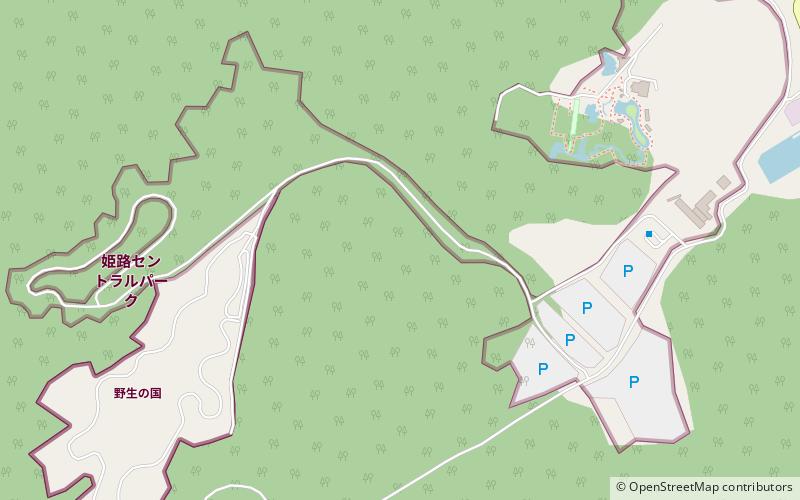 Himeji Central Park location map