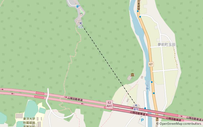 Mount Shosha Ropeway location map
