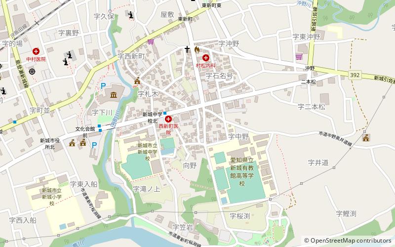 Jin ze shou yi ke location map