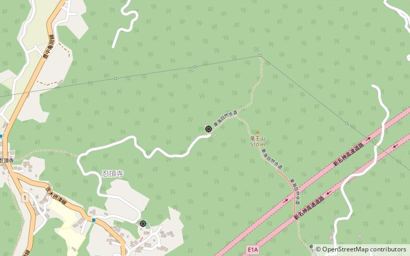 Hochi-dera Temple location map