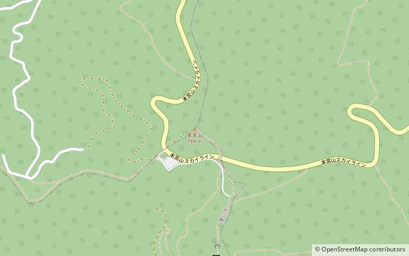 Mount Hongū location map