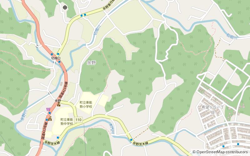 Toyono location map