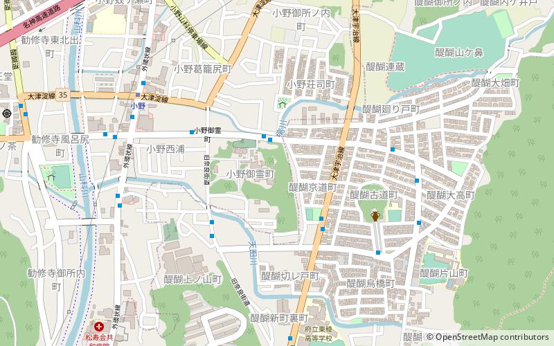 Zuishin-in location map
