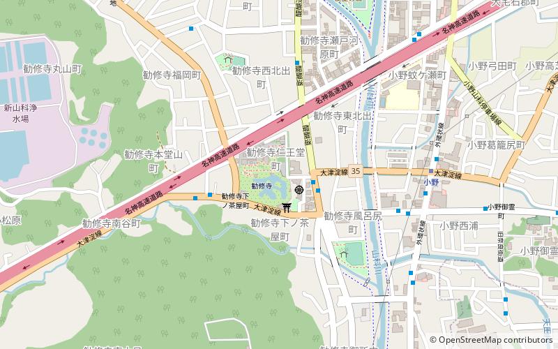Kajū-ji location map