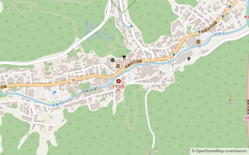 shuzenji onsen izu location map